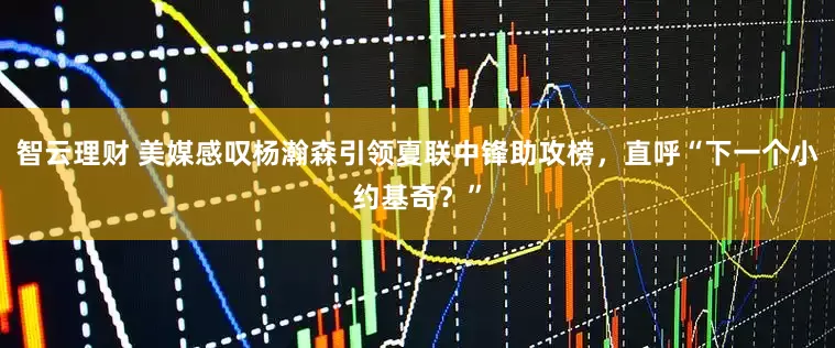 智云理财 美媒感叹杨瀚森引领夏联中锋助攻榜，直呼“下一个小约基奇？”