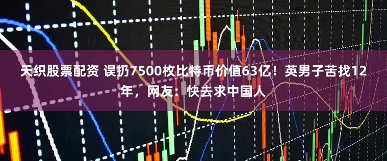 天织股票配资 误扔7500枚比特币价值63亿！英男子苦找12年，网友：快去求中国人
